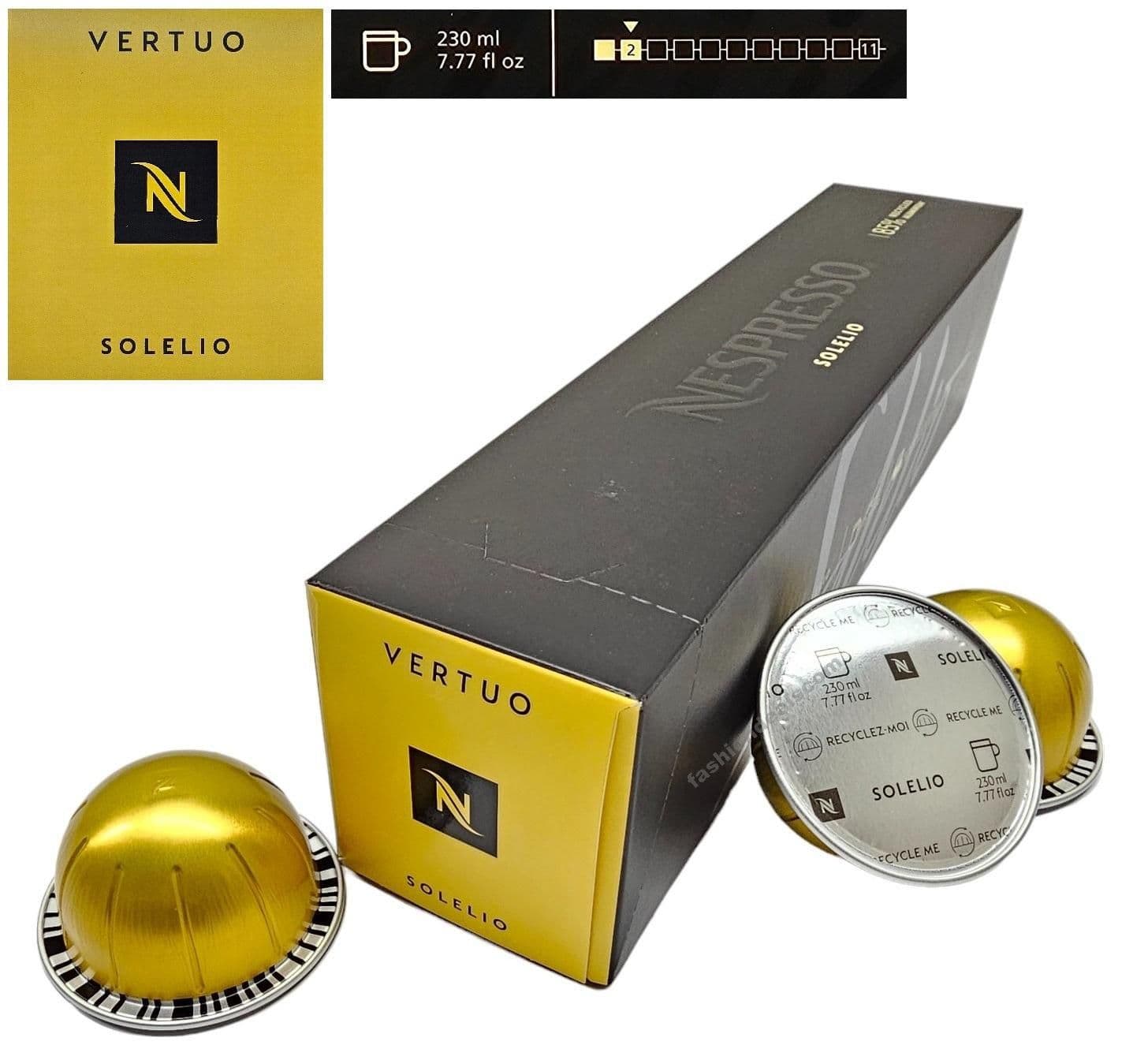 image-Nespresso VERTUO Coffee Machine Capsules Pods Sleeve Full Flavour List Save Bulk
