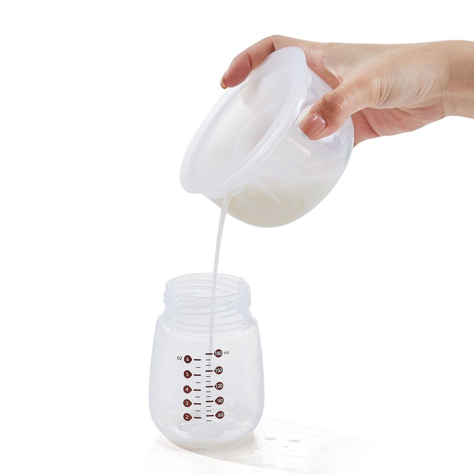 image-VEVOR Breast Pump, Wearable Electric Breast Pumps Hands Free, 4 Mode & 12 Levels, 300mmHg Strong Suction, Ultra-Quiet Rechargeable Portable Breastfeeding Pump with LED Display, 24mm Insert/28mm Flange