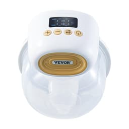 image-VEVOR Breast Pump, Wearable Electric Breast Pumps Hands Free, 4 Mode & 12 Levels, 300mmHg Strong Suction, Ultra-Quiet Rechargeable Portable Breastfeeding Pump with LED Display, 24mm Insert/28mm Flange