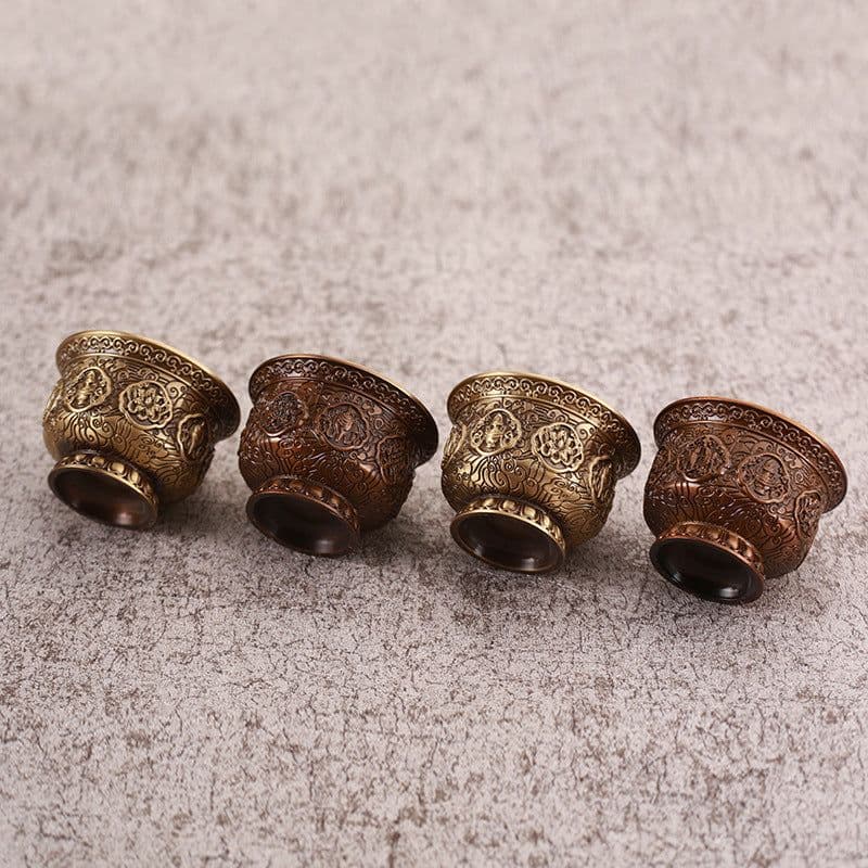 image-Buddha Cup Home Buddha Front Eight Cups For Purifying Water Cup