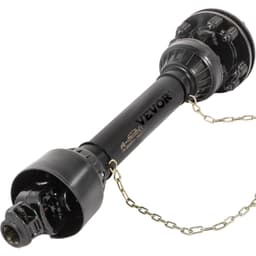 image-VEVOR PTO Shaft, 1-3/8" PTO Drive Shaft, 6 Spline Both Ends PTO Driveline Shaft, Series 5 Tractor PTO Shaft, 43"-57" Brush Hog PTO Shaft, Black PTO Shaft with Slip Clutch for Bush Hog/Finish Mower