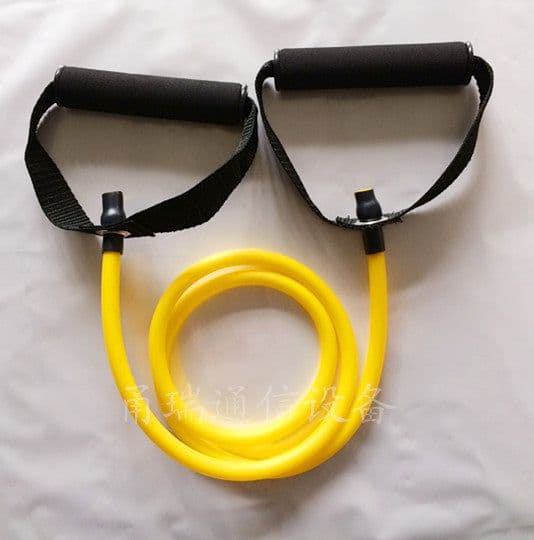 image-120cm Yoga Pull Rope Elastic Resistance Bands Fitness Workout Exercise Tubes Practical Training Rubber Tensile Expander