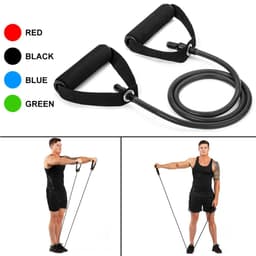 image-120cm Yoga Pull Rope Elastic Resistance Bands Fitness Workout Exercise Tubes Practical Training Rubber Tensile Expander