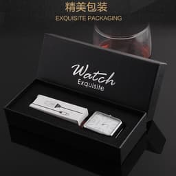 image-F777 metal watch rechargeable lighter windproof creative cross-border USB electronic cigarette lighter watch lighter