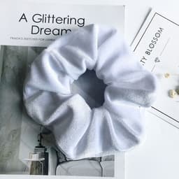 image-Flannel Hair Tie Hair Rope Amazon Velvet Fashion Ponytail Hair Accessories