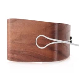 image-Bent Polywood Apple Watch Charger Holder