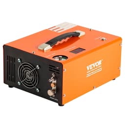 image-VEVOR PCP Air Compressor, 4500PSI Portable PCP Airgun Compressor with Built-in Converter, Auto-Stop | DC12V/AC120V | Oil & Water-Free Paintball Tank Compressor Pump for Air Rifle, Scuba Diving Bottle