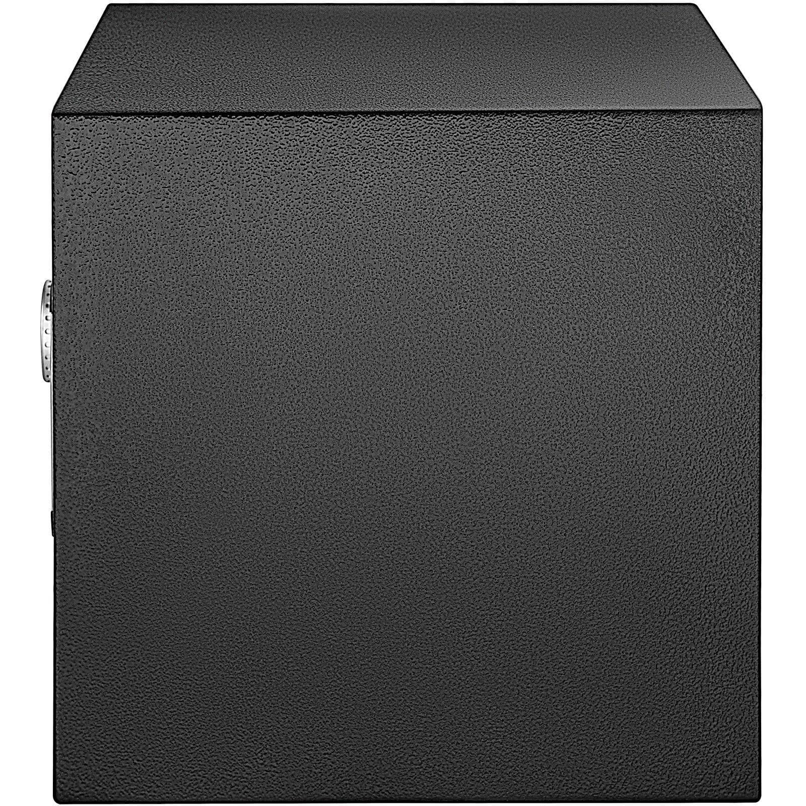 image-VEVOR Safe Box, 0.8 CU.FT Fingerprint Safe Box for Money with 2 Keys & Digital Keypad, Q235 Steel Safe Box for Storing Cash, Jewelry, Pistols, Documents, Watches in Home & Office & Hotel