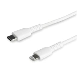 image-USB to Lightning Cable Startech RUSBCLTMM1MW White 1 m