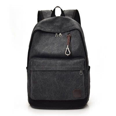 image-Fashion trend backpack casual rucksack retro travel bag college unisex student school bag 8016