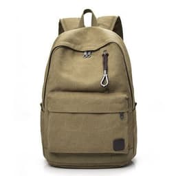 image-Fashion trend backpack casual rucksack retro travel bag college unisex student school bag 8016