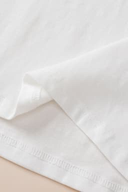 image-Moonlight Jade Colorblock Star Patched Half Sleeve Tee