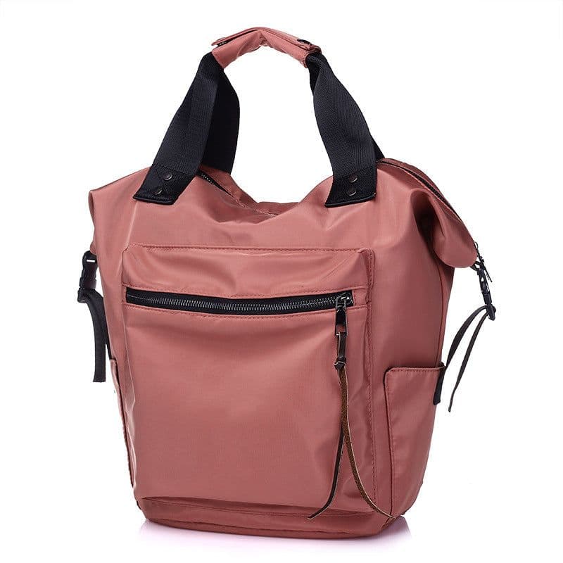 image-Korean style backpack trendy women's large-capacity travel backpack Wild College Middle School Student Schoolbag Campus