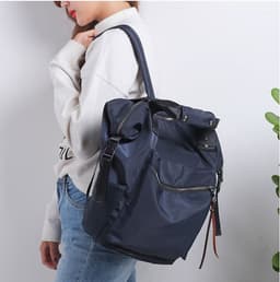 image-Korean style backpack trendy women's large-capacity travel backpack Wild College Middle School Student Schoolbag Campus