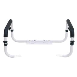 image-VEVOR Toilet Safety Rail, 300LBS Capacity Toilet Seat Frame, Adjustable Width Fit Most Toilets, Easy Installation, Toilet Handles Grab Bars with Padded Armrests for Handicap, Disabled, Seniors