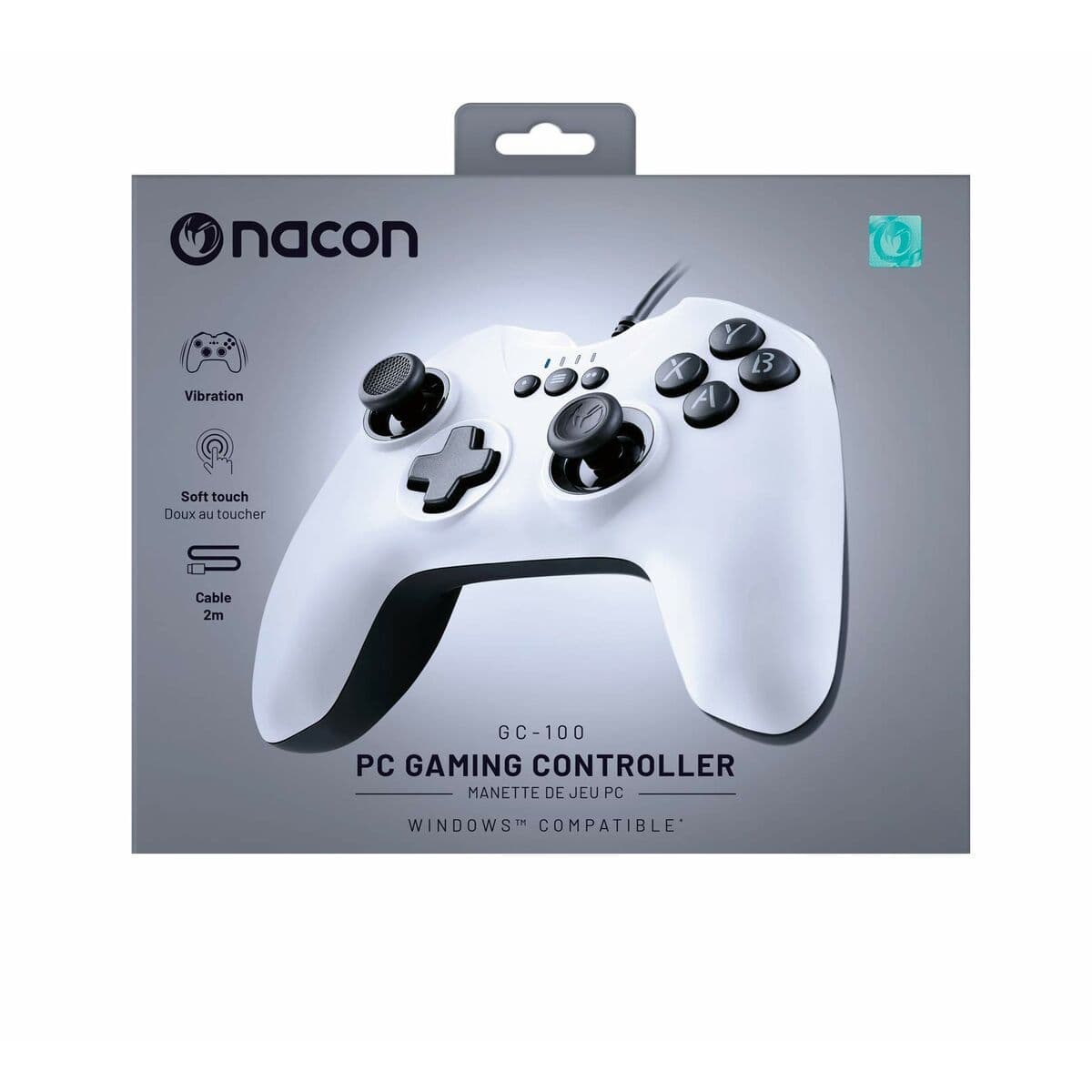 image-Videogame console joystick Nacon PCGC-100WHITE