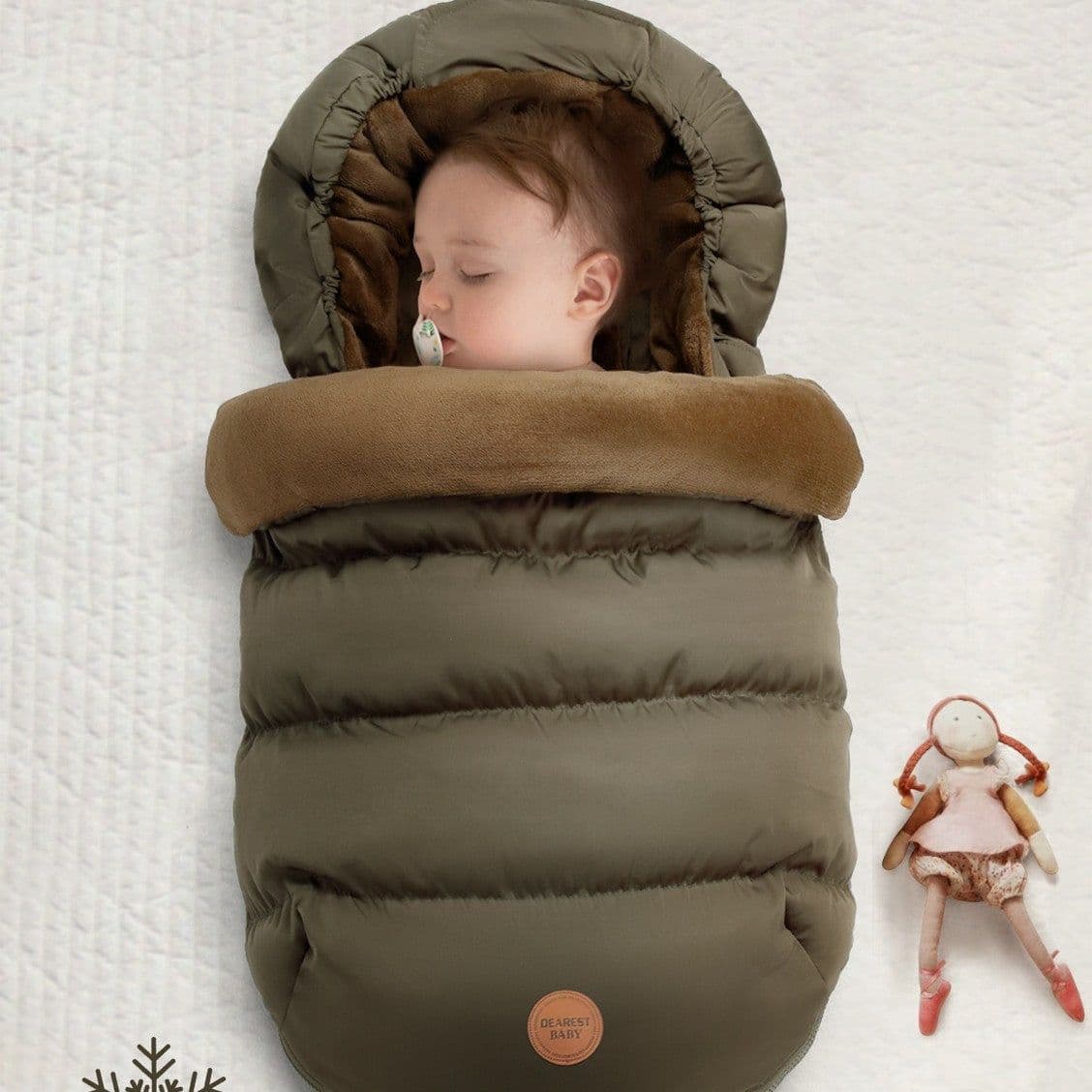 image-Newborn Anti-kicking Blanket Autumn And Winter
