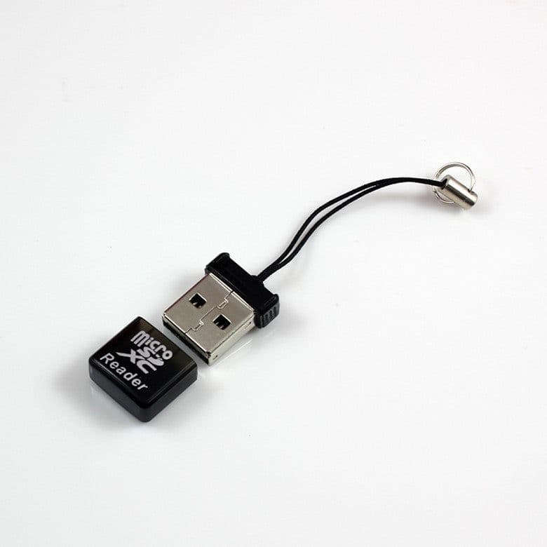 image-Mini card reader tf mobile phone memory card portable card reader usb2.0 high-speed card reader car card reader