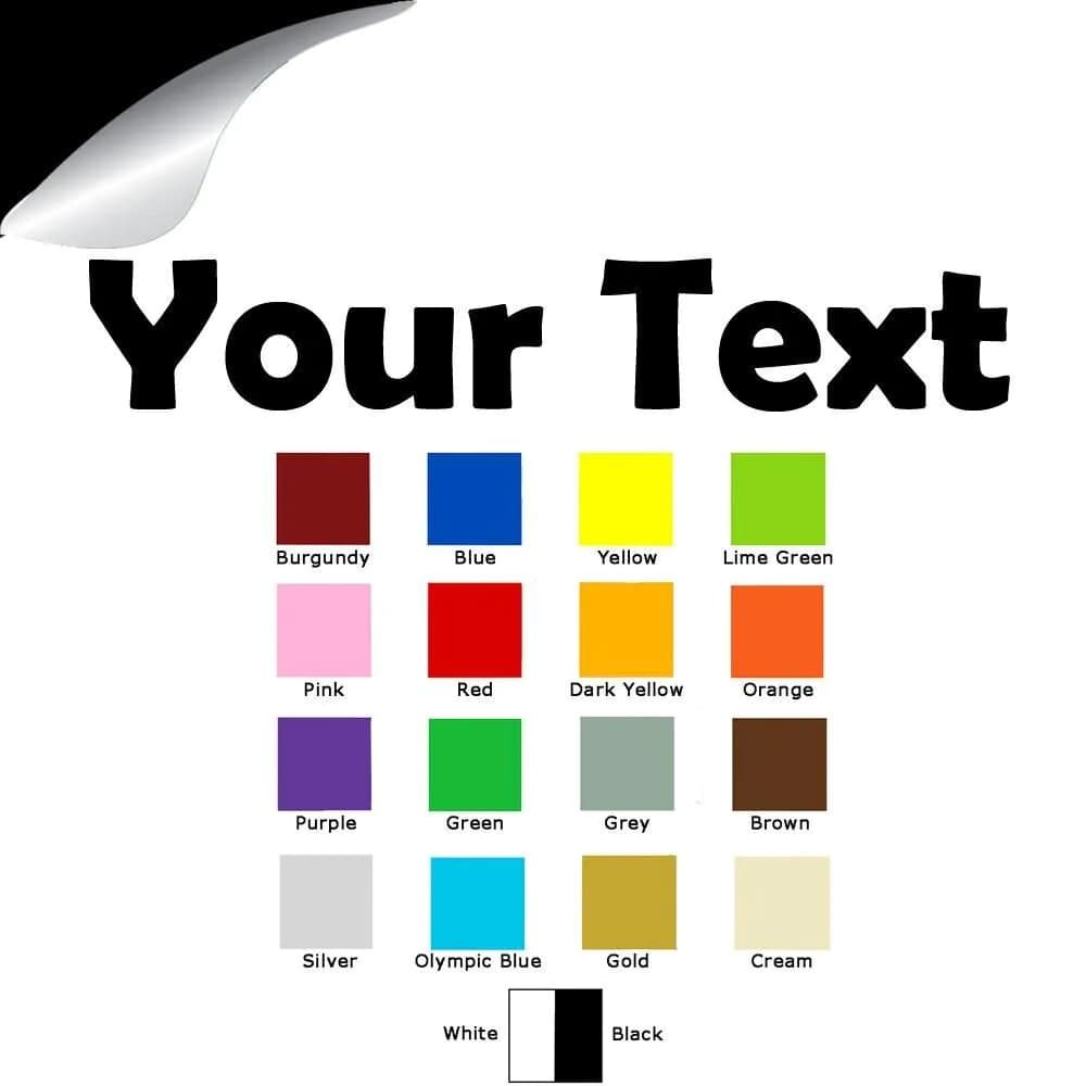 image-Custom Die Cut Vinyl Sticker - Personalized Made Logo To Shape Order Outdoor Color Decal