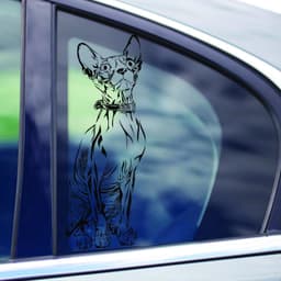 image-Custom Wall Decal Of Your Pet - Personalized Cat Lover Portrait Vinyl Sticker Gift Idea