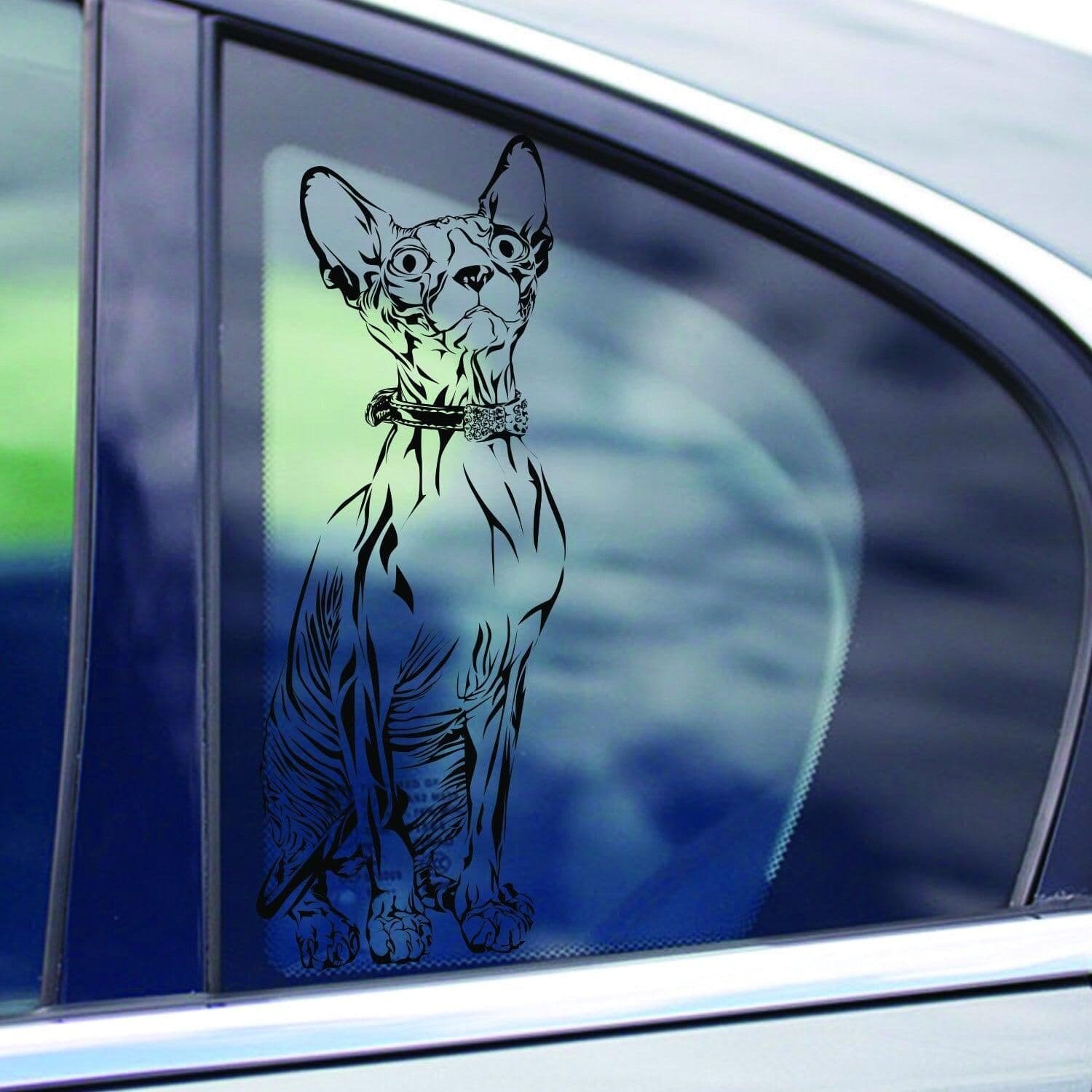 image-Custom Wall Decal Of Your Pet - Personalized Cat Lover Portrait Vinyl Sticker Gift Idea