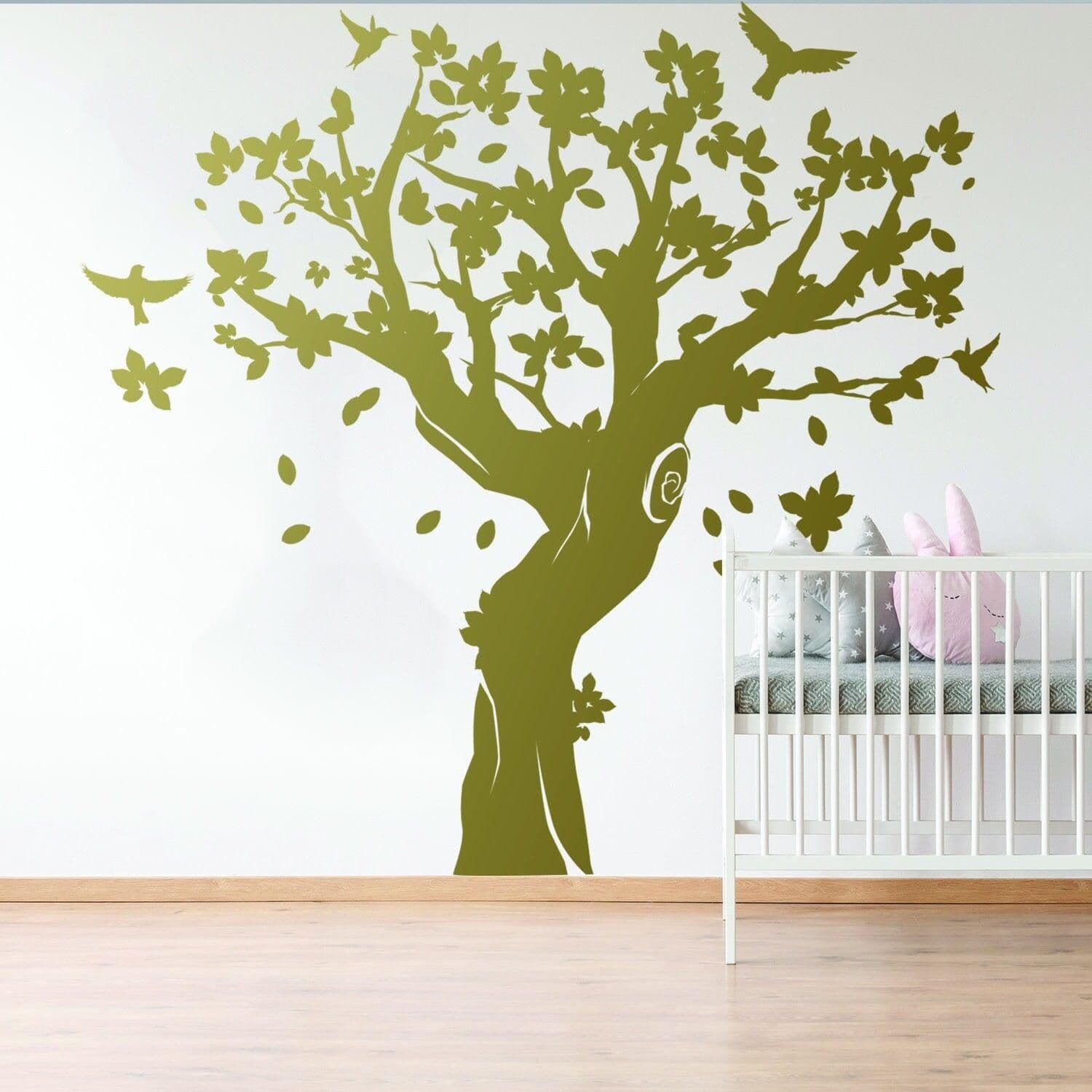 image-Tree Wall Decal Decor - Large Art Vinyl Sticker For Nursery Kids Room