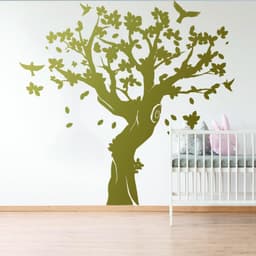 image-Tree Wall Decal Decor - Large Art Vinyl Sticker For Nursery Kids Room