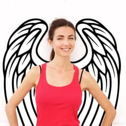 image-Angel Wings Wall Decor - Angels Wing Art Vinyl Decal