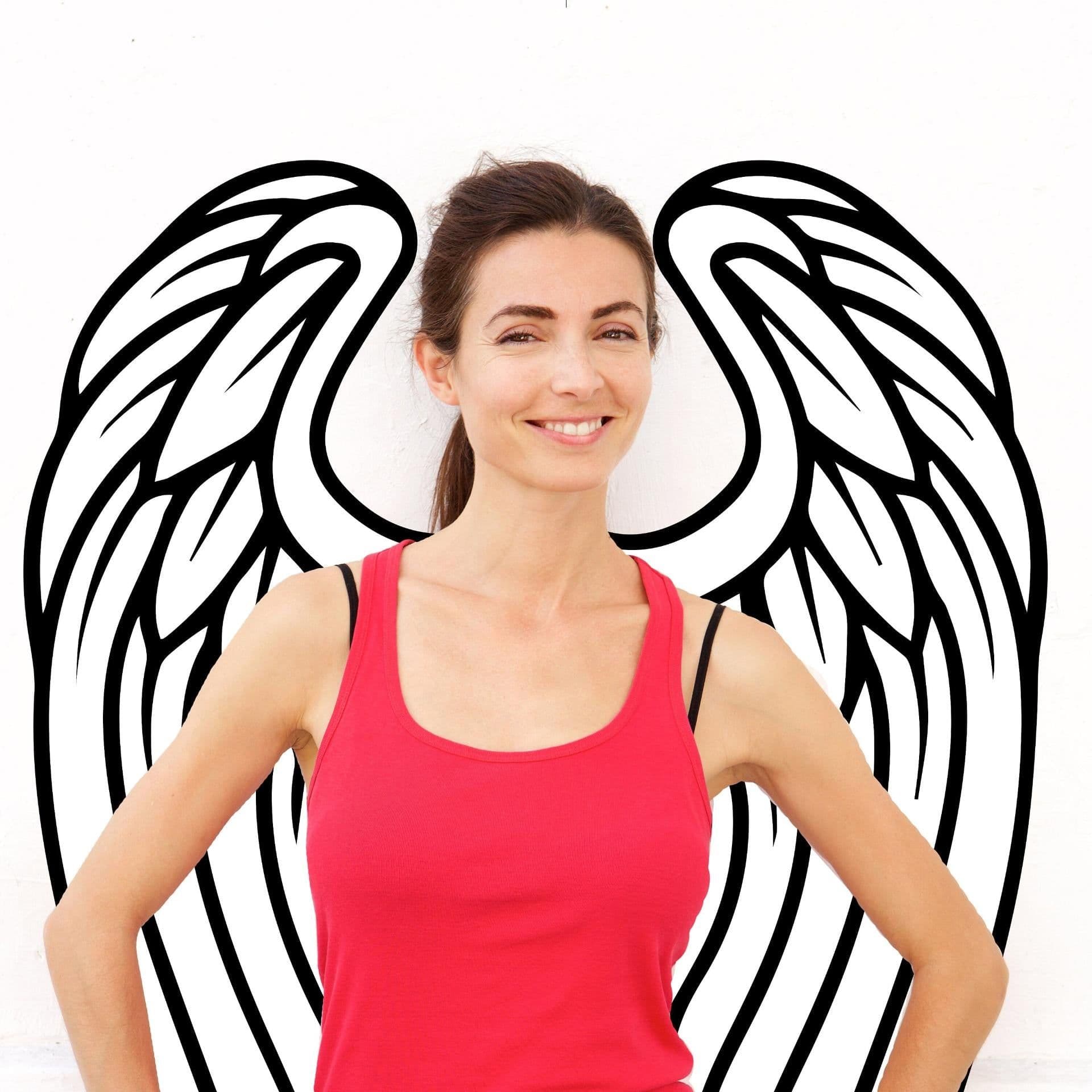 image-Angel Wings Wall Decor - Angels Wing Art Vinyl Decal