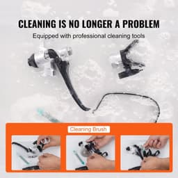 image-VEVOR Stand Airless Paint Sprayer, 3000PSI 750W Efficient Electric Airless Sprayer,for Home Interior and Exterior Furniture and Fences, Handheld Paint Sprayers, Fine and Even Painting Effect