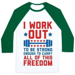 image-CARRY ALL OF THIS FREEDOM UNISEX CLASSIC BASEBALL TEE