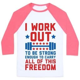 image-CARRY ALL OF THIS FREEDOM UNISEX CLASSIC BASEBALL TEE