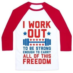 image-CARRY ALL OF THIS FREEDOM UNISEX CLASSIC BASEBALL TEE