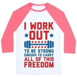 image-CARRY ALL OF THIS FREEDOM UNISEX CLASSIC BASEBALL TEE