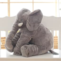 image-Ins elephant pillow children plush toys with sleeping toys elephant pillow cushions comfort pillows