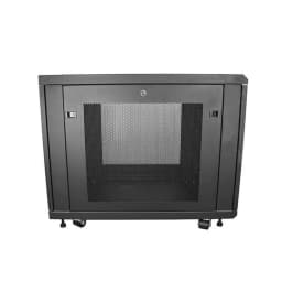 image-Wall-mounted Rack Cabinet Startech RK1233BKM