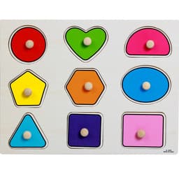 image-Factory direct animal digital letter hand grab board jigsaw puzzle 1-3-4 years old intellectual baby wooden toy