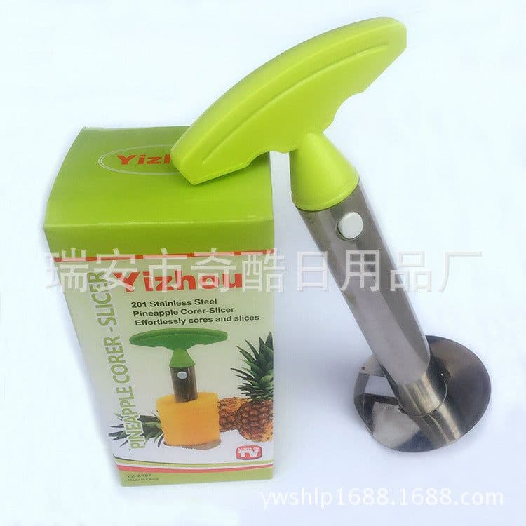 image-Cross-border explosion models pineapple knife peeling stainless steel multi-function peeling and meat cutting pineapple artifact peeler