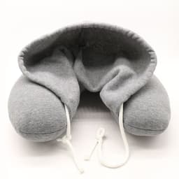image-19 new factory direct Taobao explosion models hooded U-type nap cervical pillow micro-particle travel pillow wholesale custom