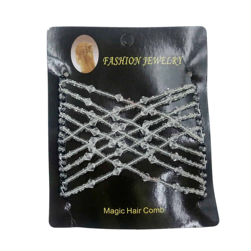 image-Hair Comb Headdress Wire Reel Hair Bead Magic Hair Comb Styling