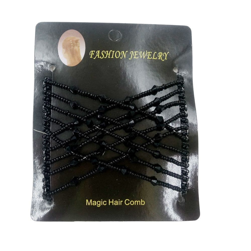 image-Hair Comb Headdress Wire Reel Hair Bead Magic Hair Comb Styling