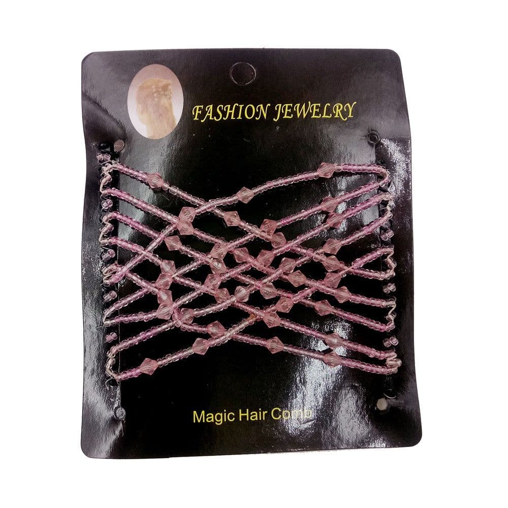 image-Hair Comb Headdress Wire Reel Hair Bead Magic Hair Comb Styling