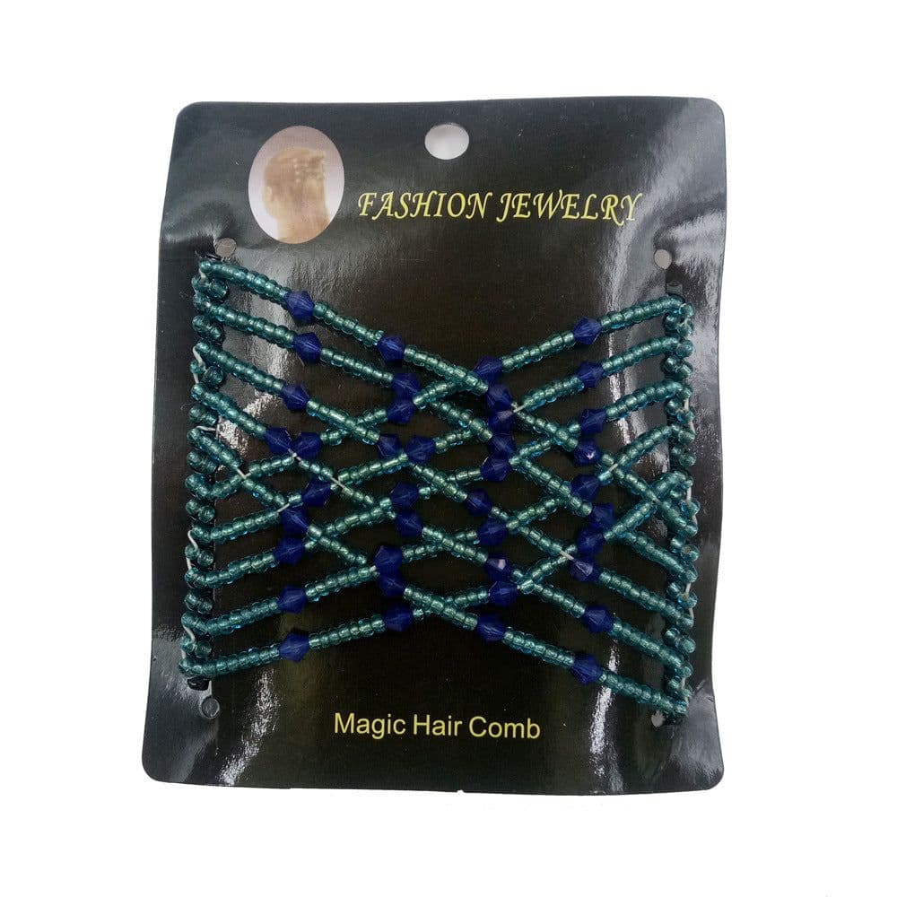 image-Hair Comb Headdress Wire Reel Hair Bead Magic Hair Comb Styling