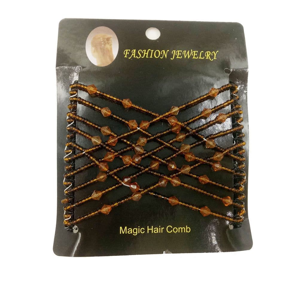 image-Hair Comb Headdress Wire Reel Hair Bead Magic Hair Comb Styling