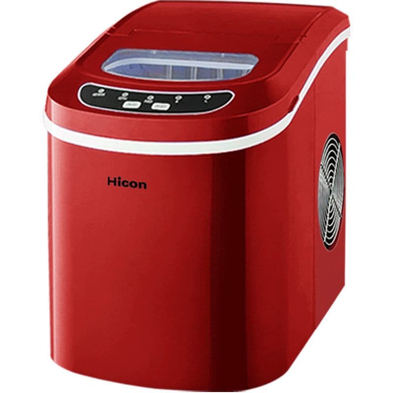 image-Wellcome 15KG Household Small Ice Maker Milk Tea Shop KTV Commercial Round Ice Manually Add Water Automatic Ice Making