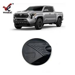 image-Car Fuel Tank Cap Cover Sticker for 2024 Toyota Tacoma Car Exterior Parts Car Accessories