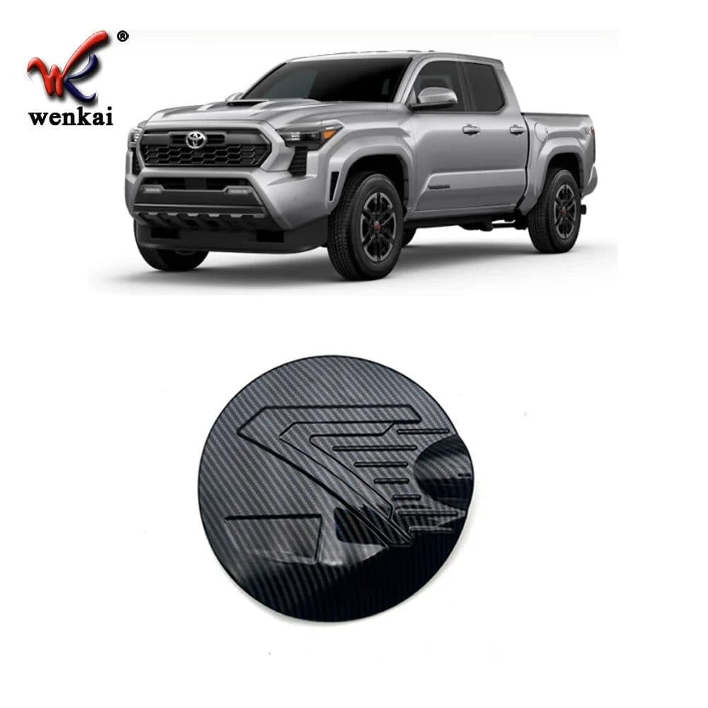 image-Car Fuel Tank Cap Cover Sticker for 2024 Toyota Tacoma Car Exterior Parts Car Accessories