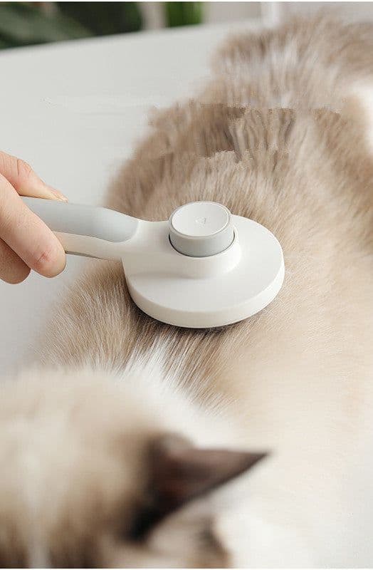 image-Round Handle Pet Passage Comb