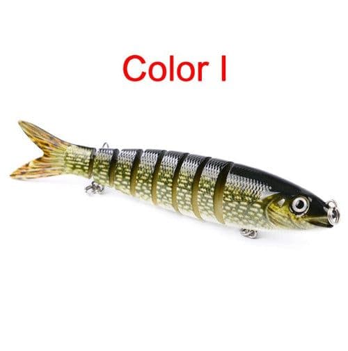 image-Pike Fishing Lures Hard Bait 13.28cm 19g
