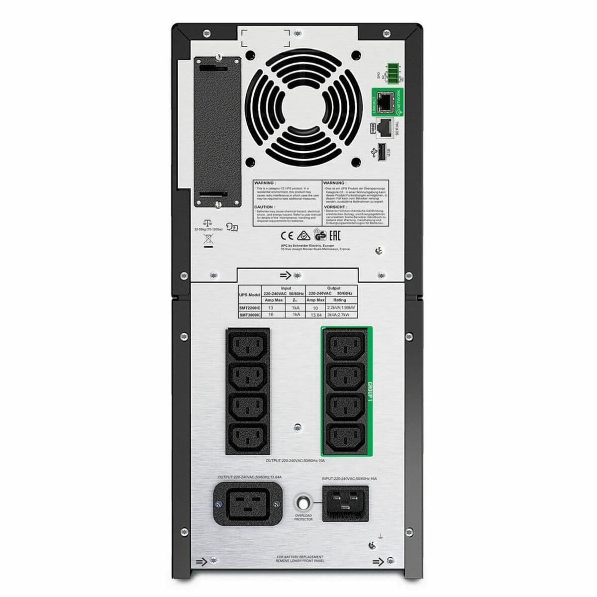 image-Uninterruptible Power Supply System Interactive UPS APC SMT3000IC 2700W 2700 W